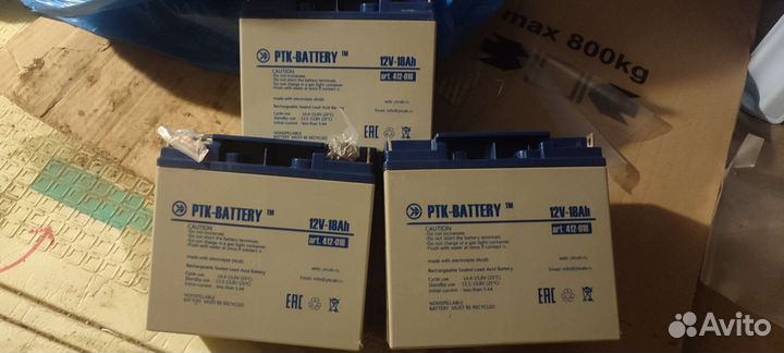 Аккумуляторная батарея RTK-Battery 12V-18Ah