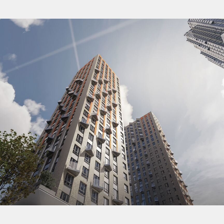 Квартира-студия, 43,8 м², 39/47 эт.