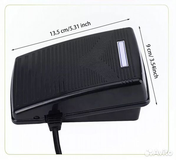 Ножная педаль для бытовой швейной машины