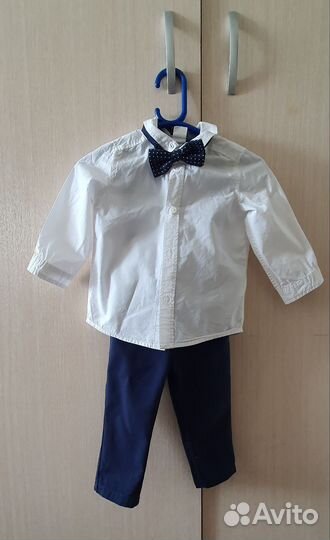 Нарядный костюм для мальчика 80 размера h&m