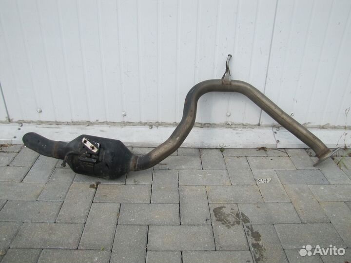 Toyota Land Cruiser 200 глушитель задний 2007-2020