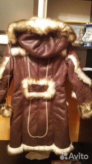 Детская дубленка - шуба