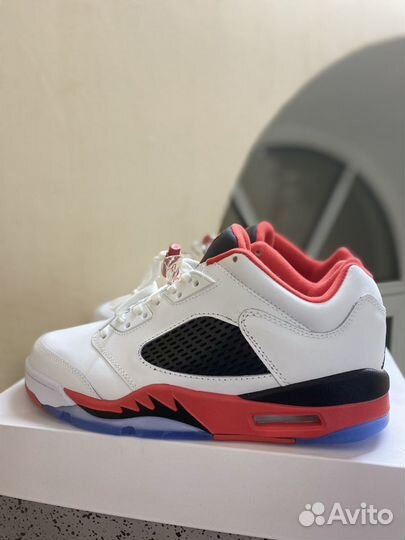 Кроссовки Nike Air Jordan 5 Low “Fire Red”