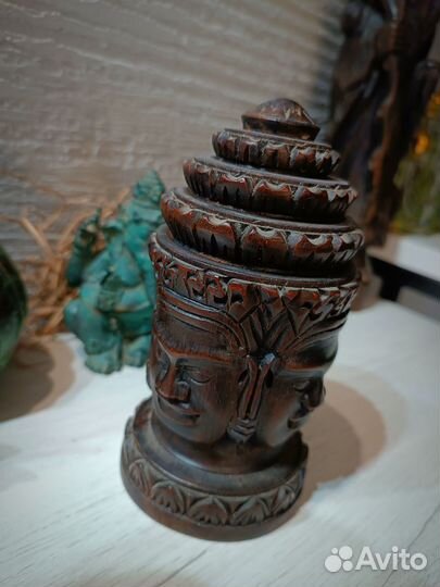 Будда четырехликий голова, статуэтки, фигурка