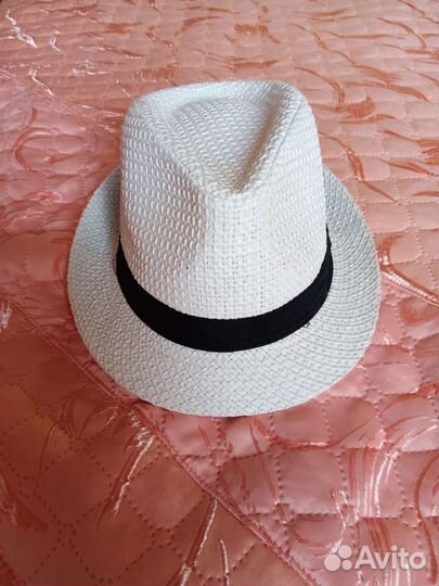 Шляпа летняя белая