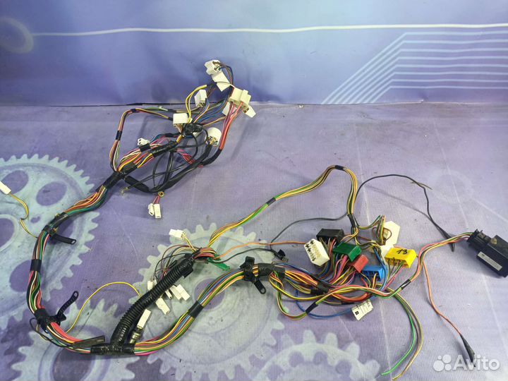 Жгут проводов панели Ваз 2107. Инжектор
