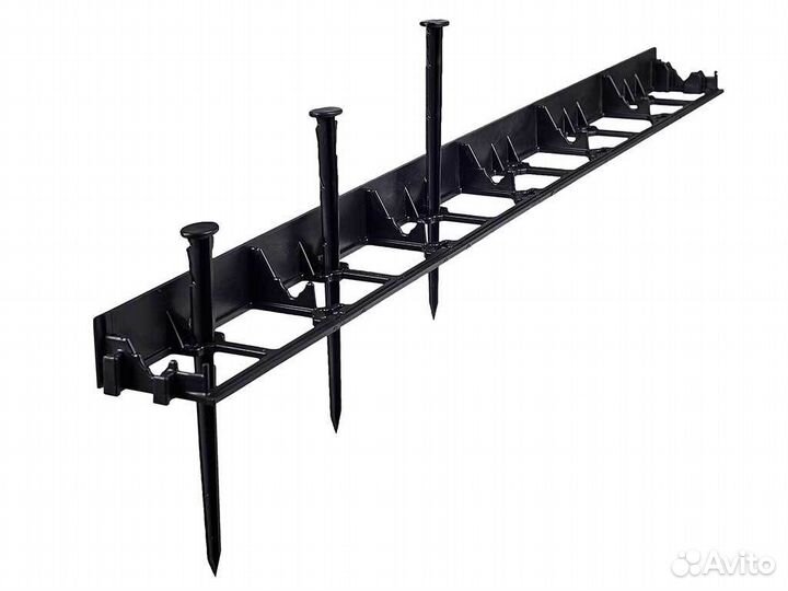 Бордюр садовый пластиковый