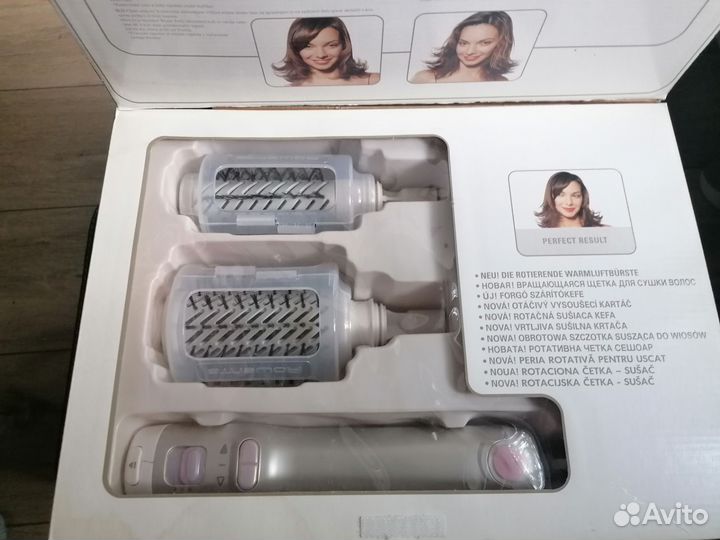 Фен щетка rowenta brush activ