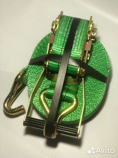 Ремень стяжной 5 тн. / 8 м. крюк-крюк