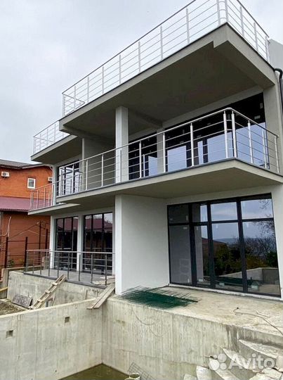 Перила из нержавейки