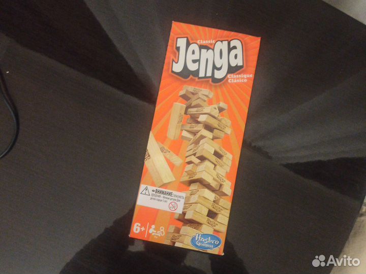 Игра настольная jenga hasbro башня дженга