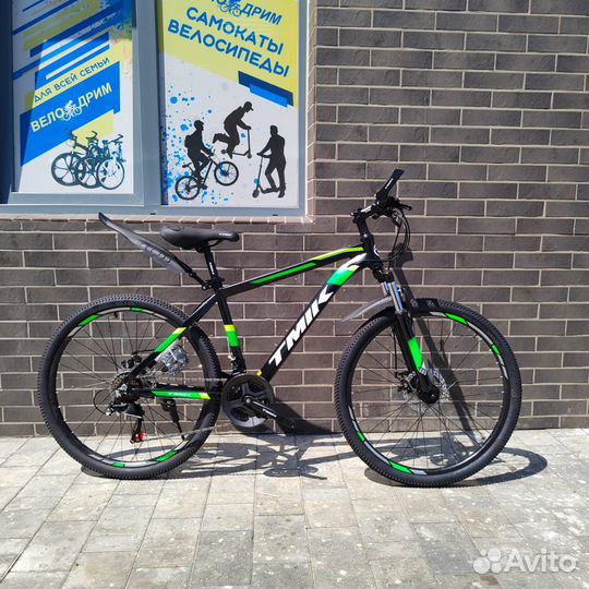 Велосипед с алюминиевой рамой взрослый