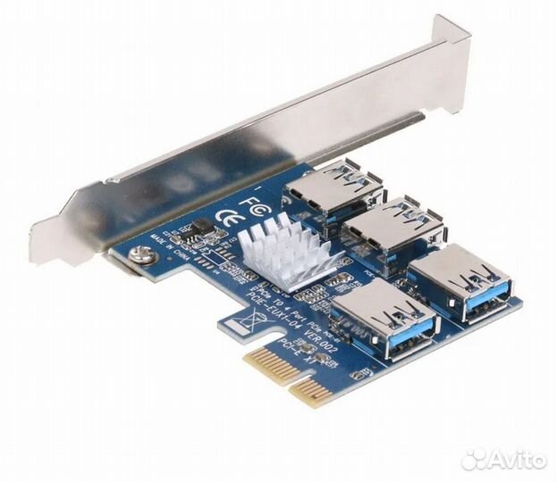 Расширитель для райзера, портов PCI-Х4