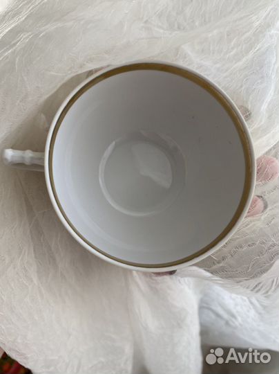 Чашка Дулево от сервиза Желтый хлопок