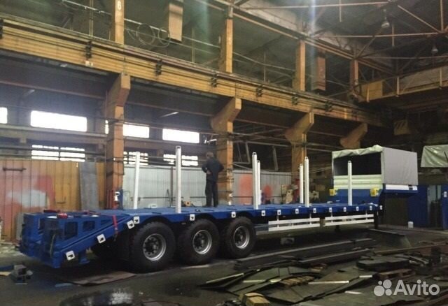 Полуприцеп трал (тяжеловоз) Авиком 98713-04, 2024