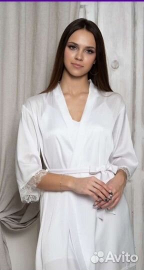 Белый халат и сорочка