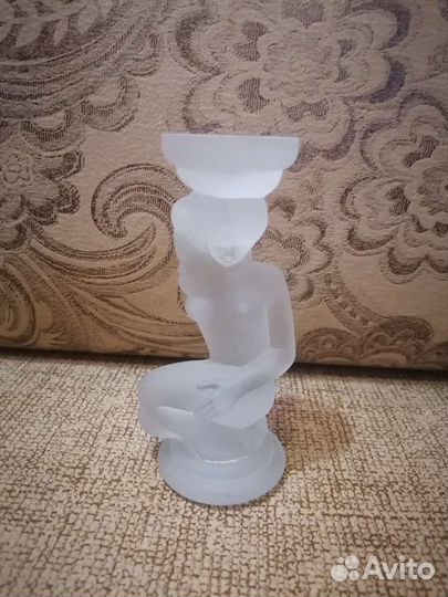 Подсвечник хрустальный СССР