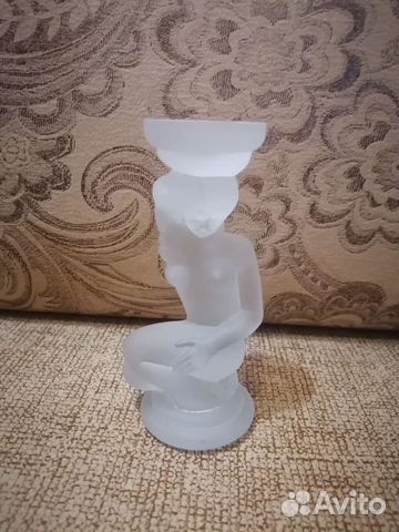 Подсвечник хрустальный СССР