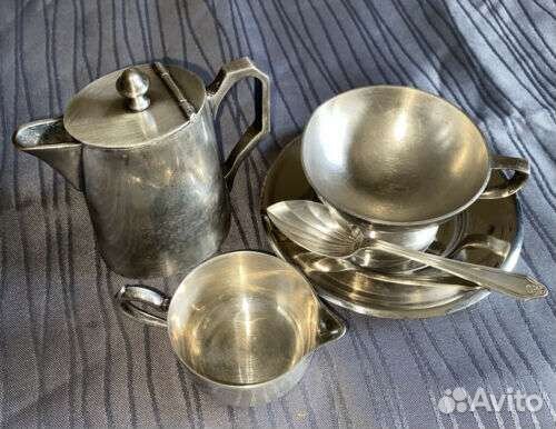 Вышлю столовый набор 7шт Англия серебрение50е