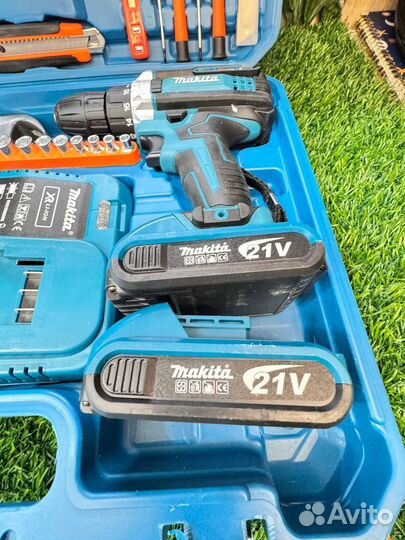 Дрель шуруповерт makita 21v