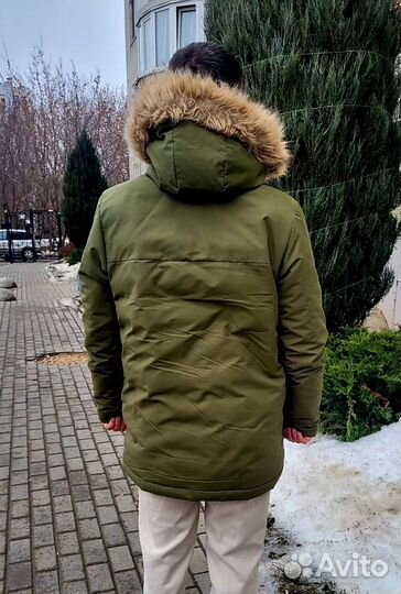 Мужская зимняя куртка парка 48-50