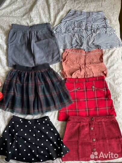 Вещи пакетом на девочку 98-116