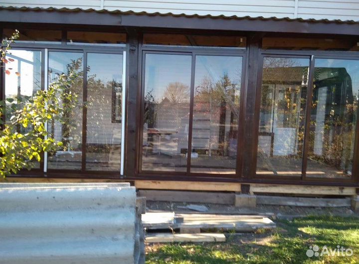 Остекление терассы под заказ