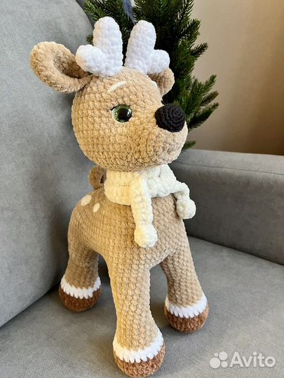 Мягкая игрушка Оленёнок ручная работа