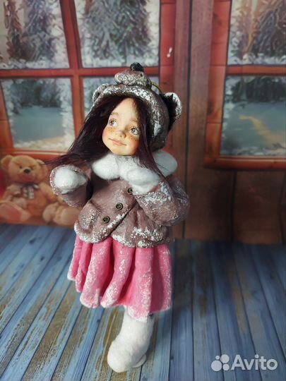 Ватная игрушка для Натальи