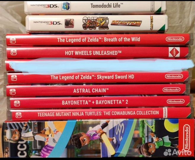 Nintendo Switch, Картриджи за всё