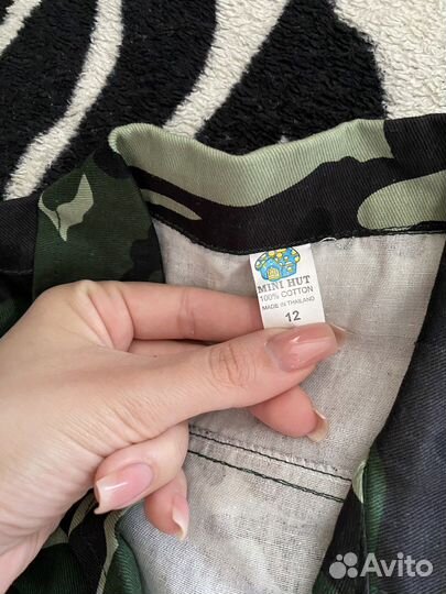 Подростковая рубашка для мальчиков на 11-13 лет