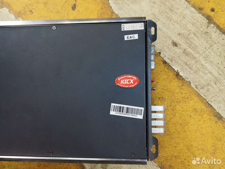 Автомобильный Усилитель 4х канальный rx4.120ab