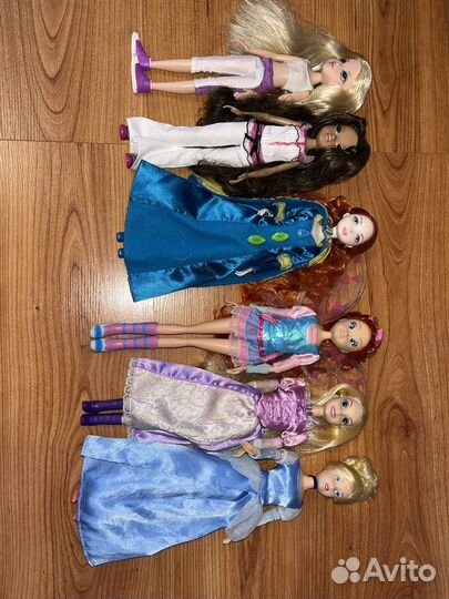 Куклы принцессы дисней, лол, винкс, братц