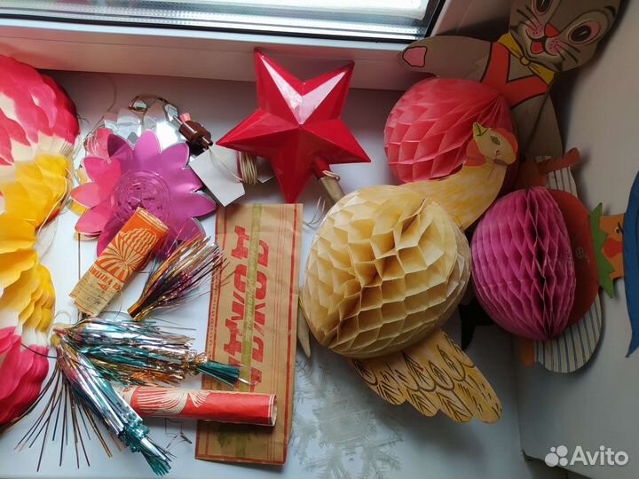 Новогодние украшения СССР