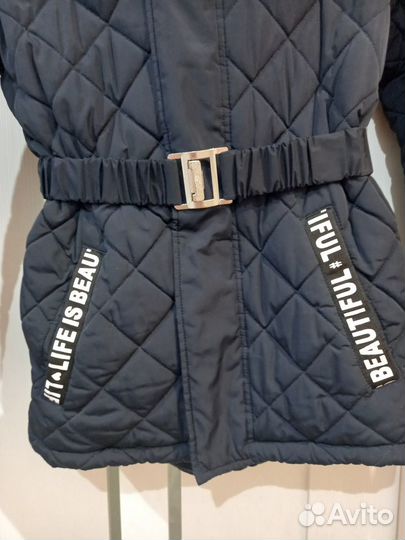 Зимняя куртка для девочки,бу, Button blue, 158 р