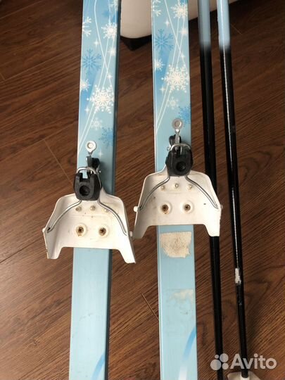 Лыжи беговые детские 140 с ботинками