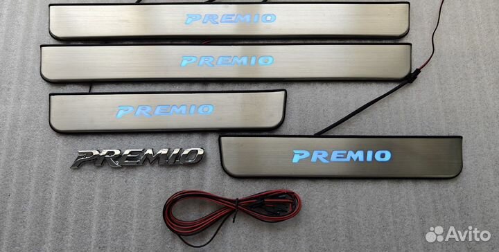 Светодиодные Led пороги Toyota Premio 2001-2016 г