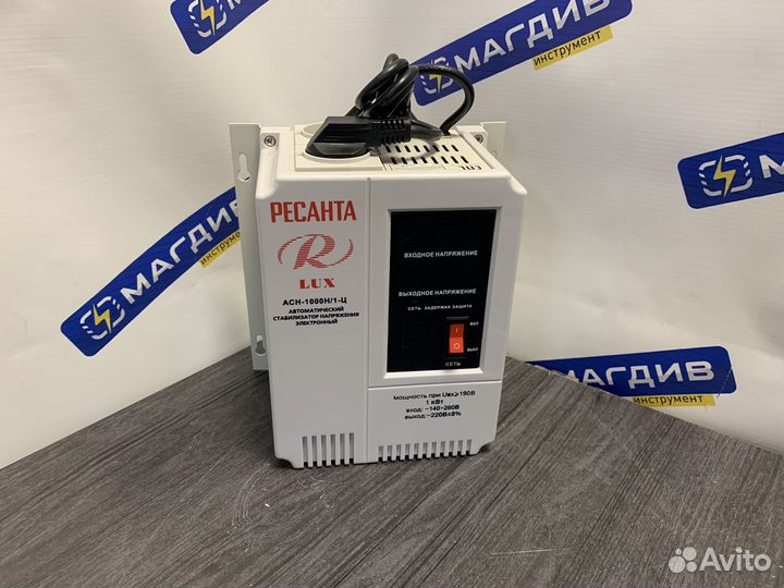 Стабилизатор напряжения Ресанта асн-1000Н/1ц