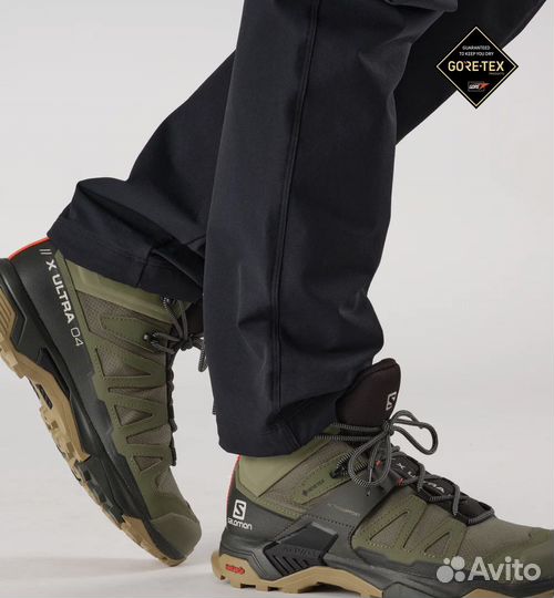 Ботинки salomon X ultra 4 MID wide gore-TEX