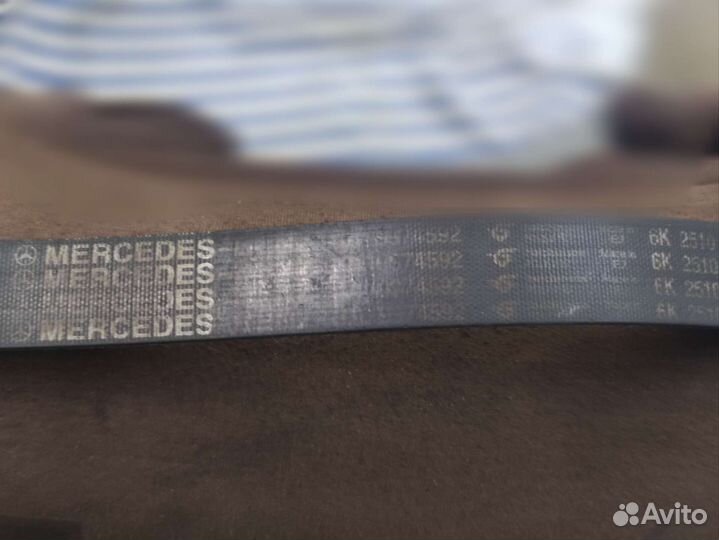 Ремень клиновый/приводной мерседес