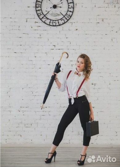 Подтяжки взрослые, ширина 2,5 см