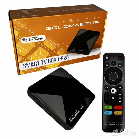 Смарт тв приставка I-925 Goldmaster 4K 4Gb/32Gb