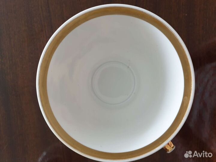 Чашки с блюдцами, лфз, серия Красный петух