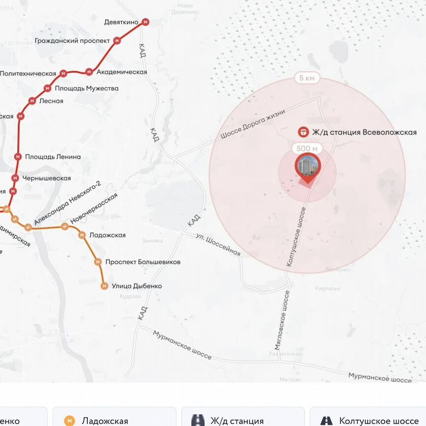 3-к. квартира, 80,6 м², 1/12 эт.