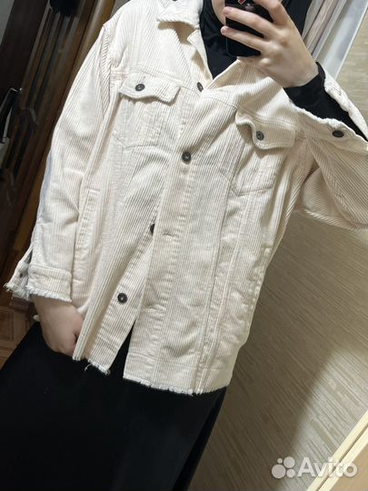 Куртка вельветовая zara