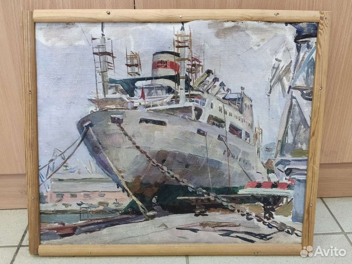 Картина СССР Корабль