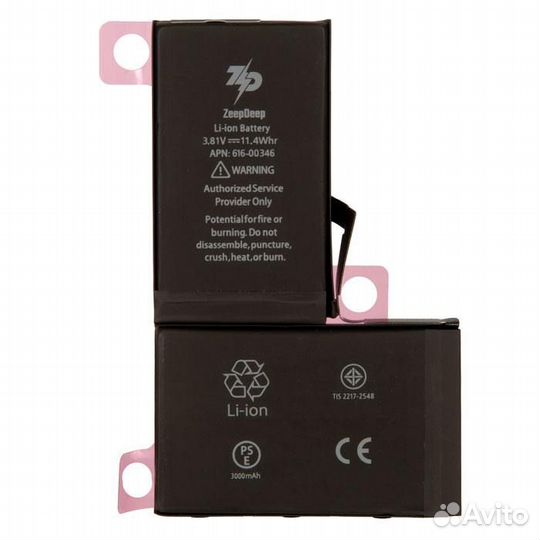 Аккумулятор ZeepDeep для iPhone X +10 увеличенной