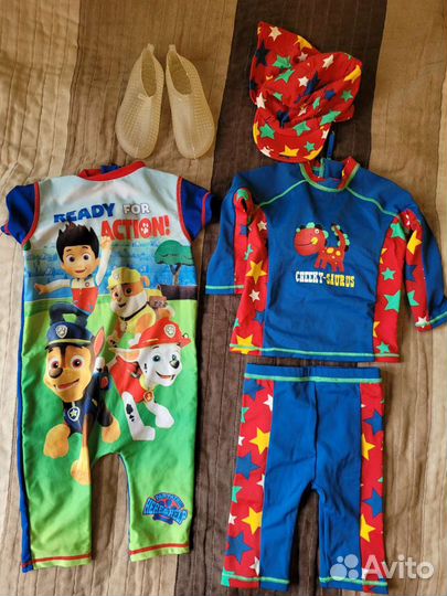 Рашгард Солнцезащитный комплект 1-1.5-2 года