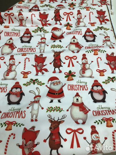 Ткань отрез хлопок