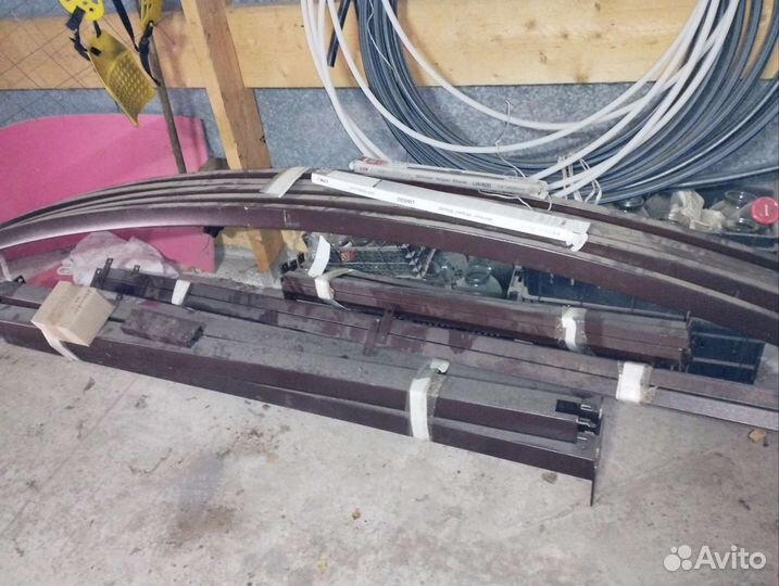 Навес новатор ан-3, комплект с поликарбонатом